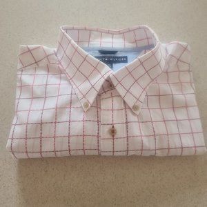Tommy Hilfiger Men's Medium Checked Long Sleeve